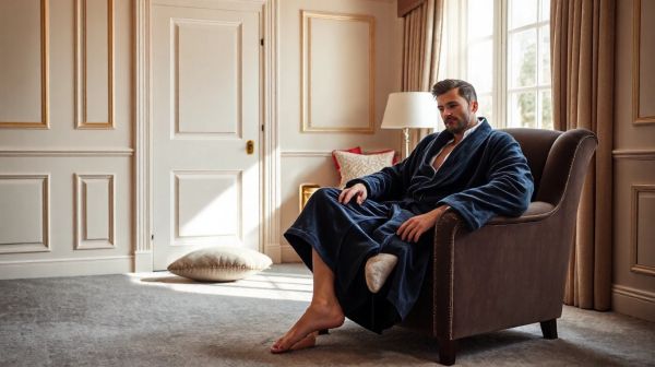 Top 5 peignoirs pour hommes en polaire pour un confort douillet