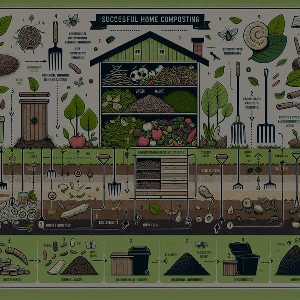 Quels sont les secrets pour un compostage domestique réussi ?